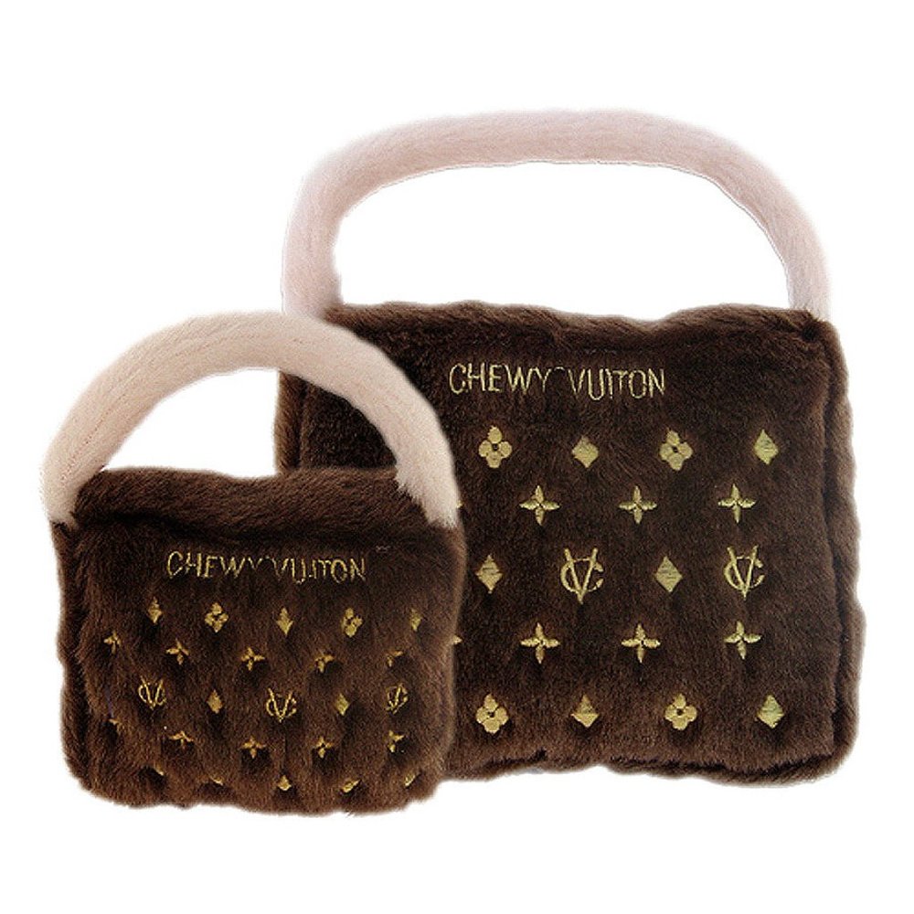 Chewy Vuiton Large Plush Purse